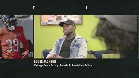 NFL TV Spot, 'Inspire Change: Remain to Reach Foundation' Featuring Eddie Jackson featuring Eddie Jackson (NFL)