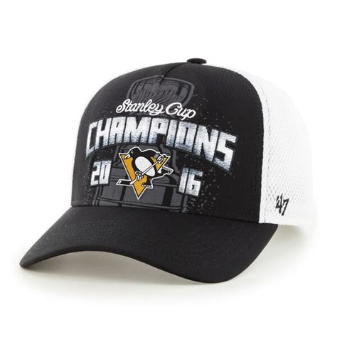 NHL Shop 2016 Stanley Cup Champions Locker Room Hat