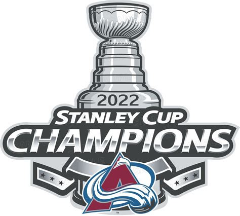 NHL Shop Colorado Avalanche 2022 Stanley Cup Champions 11 in. x 17 in. Art Poster logo
