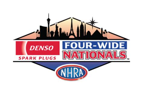 NHRA 2016 DENSO Spark Plugs NHRA Nationals Tickets logo