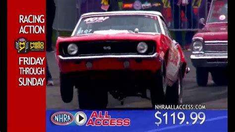 NHRA All Access TV Spot, 'Every Heart-Stopping Moment'