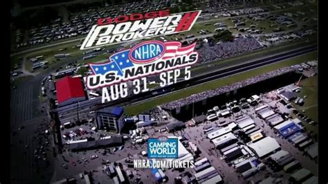 NHRA Camping World Drag Racing Series TV commercial - 2022: Topeka, Brainerd, Indianapolis