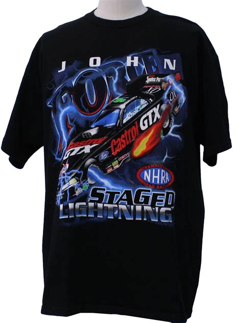NHRA John Force Racing T-Shirt commercials