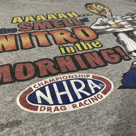 NHRA Nitro in the Morning T-Shirt commercials