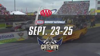 NHRA TV Spot, 'Midwest, Keystone and Texas Nationals'