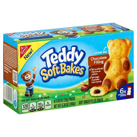 Nabisco Teddy SoftBakes, Chocolate Filling logo