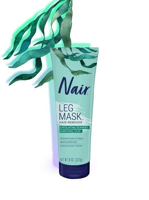 Nair Exfoliate & Smooth Leg Mask commercials