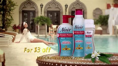 Nair Spray Away TV commercial