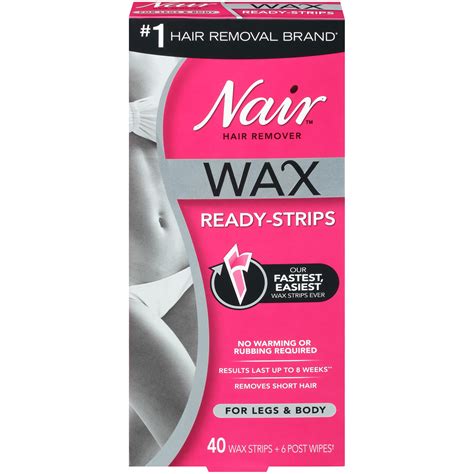 Nair Wax Ready-Strips logo