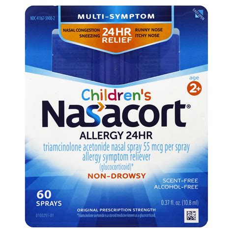Nasacort Children's Nasacort Allergy 24HR logo