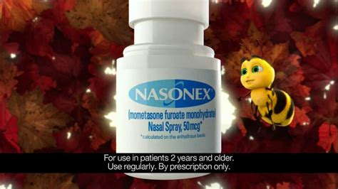 Nasonex TV Commercial For Seasonal Allergies Featuring The Nasonex Bee
