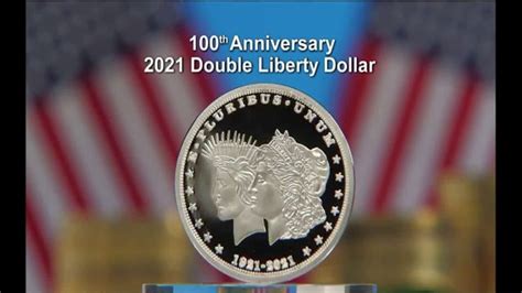 National Collector's Mint 2021 Double Liberty Dollar TV Spot, '100th Anniversary'