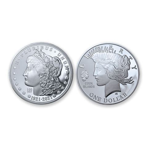 National Collector's Mint 2021 Double Liberty Silver Dollar logo