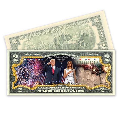 National Collector's Mint Mt. Rushmore $2 Bill logo
