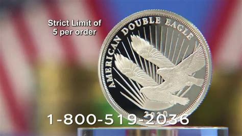 National Collectors Mint TV commercial - Silver Eagle Ingot