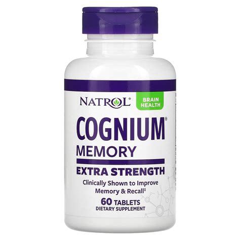 Natrol Cognium Extra Strength commercials