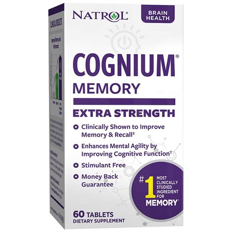 Natrol Cognium For a Sharper Mind commercials