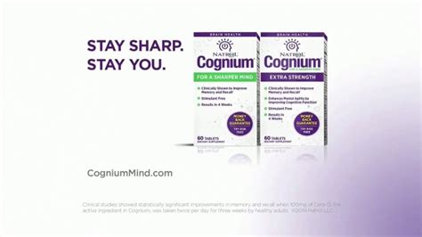 Natrol Cognium TV commercial - Remember This