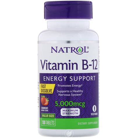 Natrol Vitamin B-12 commercials