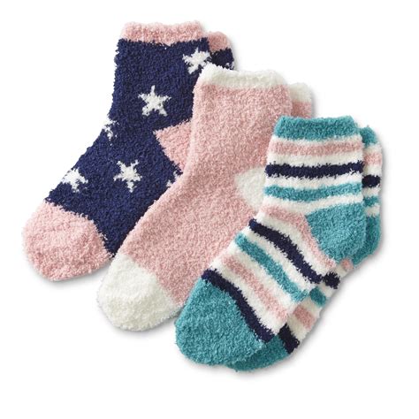 Natural Reflections Ladies' Cozy Socks 2-Pair Pack