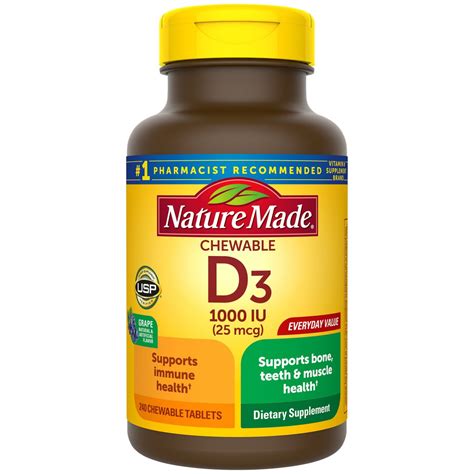 Nature Made D3 logo