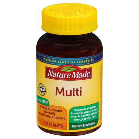 Nature Made Multi Tablet With Iron