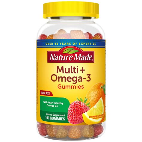 Nature Made Multivitamin + Omega-3 Gummies logo