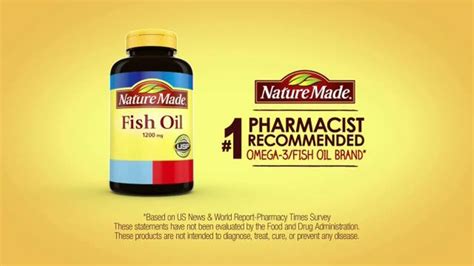 Nature Made TV Spot, 'Pharmacist Recommended: Fish Oil'