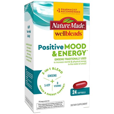 Nature Made Wellblends Positive Mood & Energy