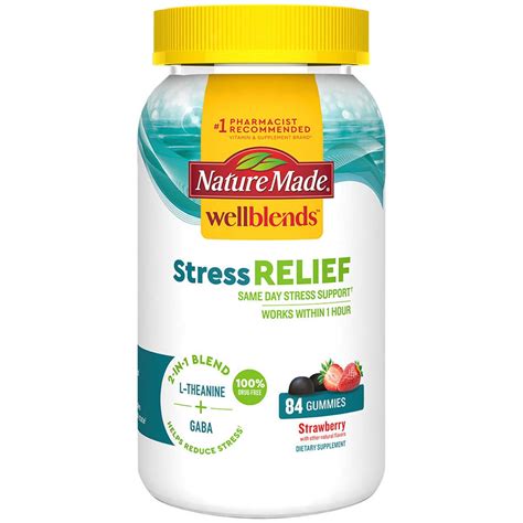 Nature Made Wellblends Stress Relief Gummies