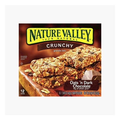 Nature Valley Crunchy Oats 'n Dark Chocolate logo