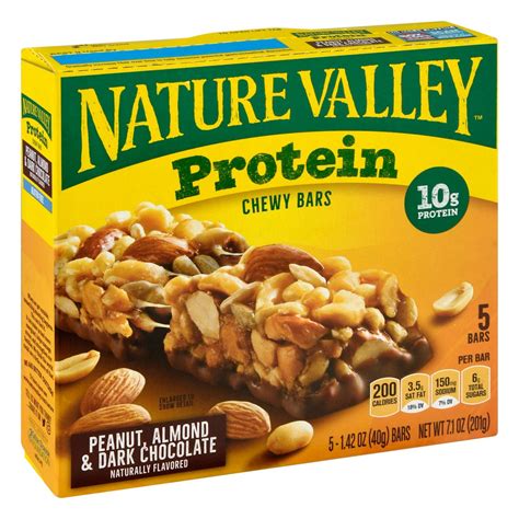 Nature Valley Protein Peanut, Almond and Dark Chocolate logo