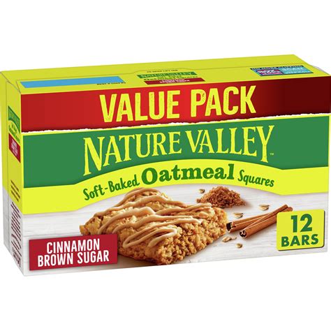 Nature Valley Soft-Baked Oatmeal Squares Cinnamon Brown Sugar