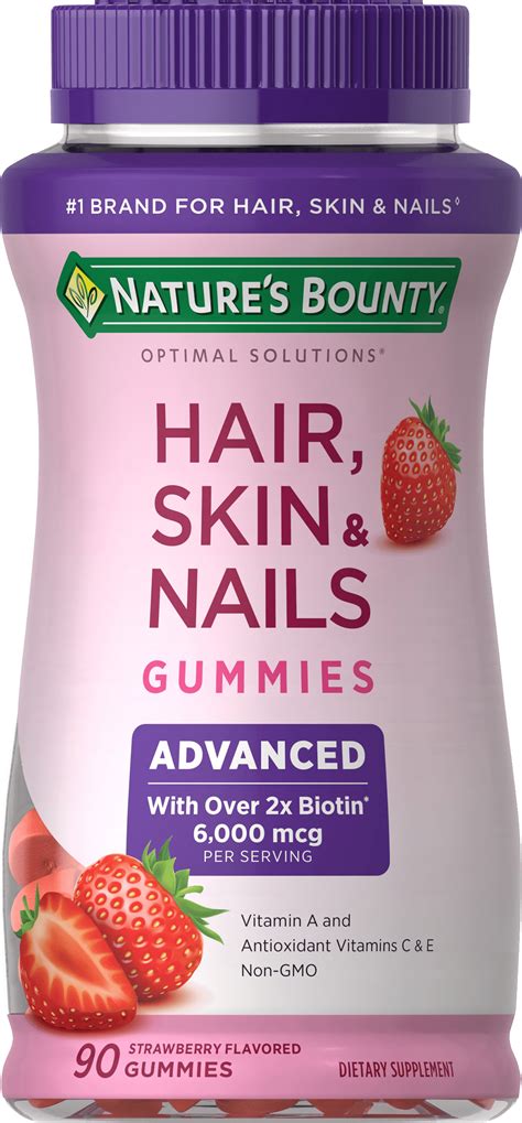 Nature's Bounty Advanced Hair, Skin & Nails Gummies