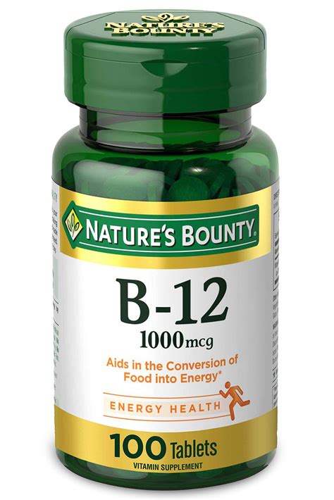 Nature's Bounty B-12 logo