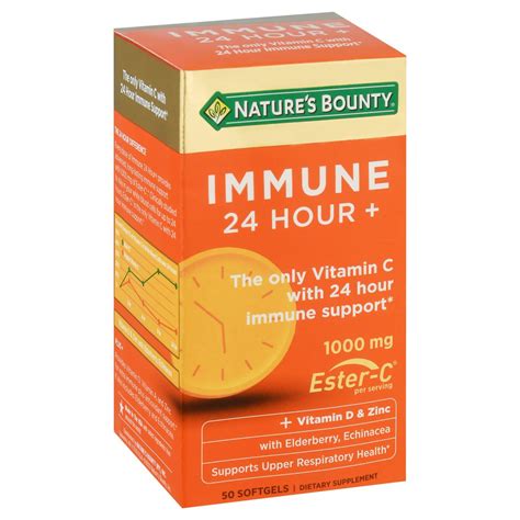 Nature's Bounty Immune 24 Hour+ logo