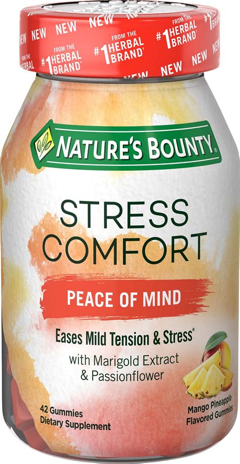 Nature's Bounty Peace of Mind Stress Comfort Gummies logo