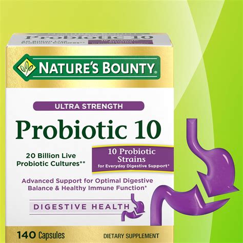 Nature's Bounty Probiotic 10 logo