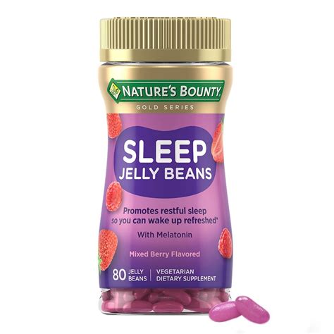 Nature's Bounty Sleep Jelly Beans Mixed Berry Flavored