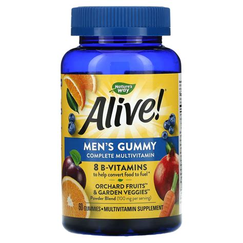 Nature's Way Alive! Men's Multi-Vitamin Gummies logo