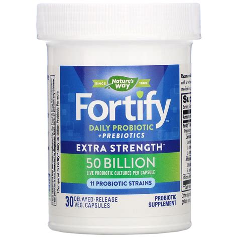 Nature's Way Fortify Daily Probiotic commercials