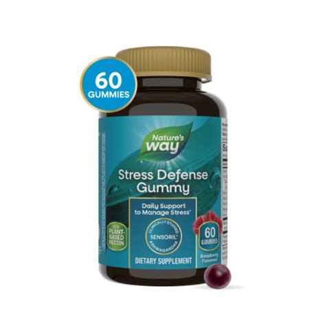Nature's Way Stress Defense 3-in-1 Support Gummies