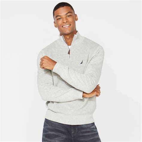 Nautica Ribbed Funnel Sweater commercials