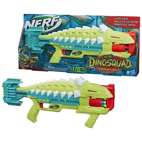 Nerf DinoSquad Armorstrike Dart Blaster commercials