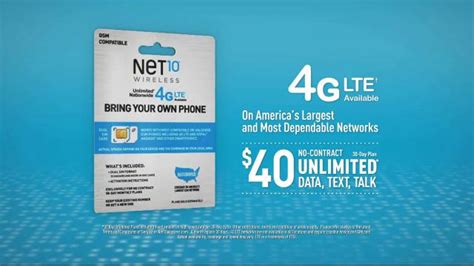 Net10 Wireless TV Spot, 'Bring Your Own Phone'