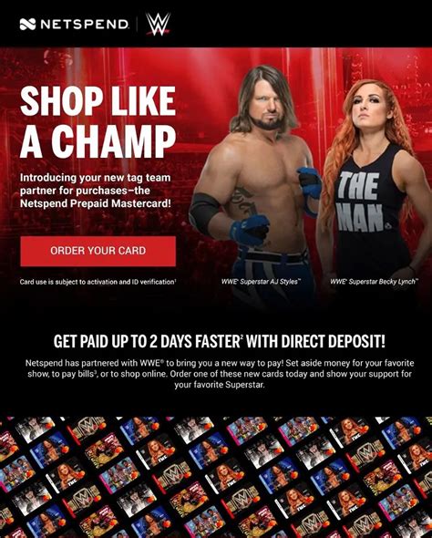 NetSpend Card WWE Prepaid Mastercard TV Spot, 'My Big E' Featuring Bianca Belair and Big E created for NetSpend Card