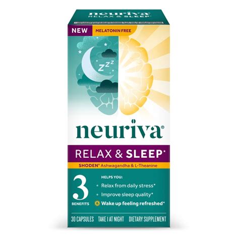Neuriva Relax & Sleep Capsules logo