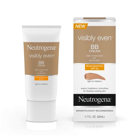 Neutrogena (Cosmetics) Visibly Even BB Cream commercials