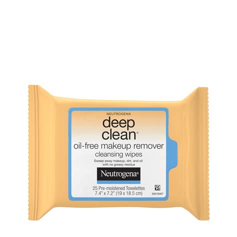 Neutrogena (Skin Care) Deep Clean Oil-Free Makeup Remover logo