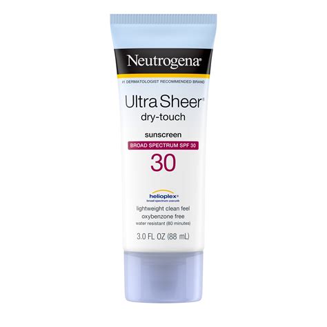 Neutrogena (Skin Care) Mineral Ultra Sheer Dry-Touch Lotion commercials